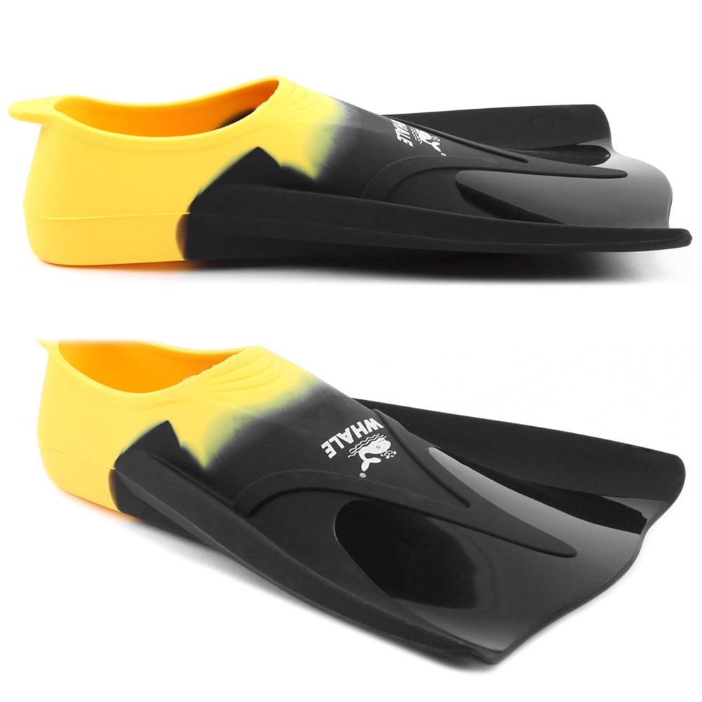 Buy Adults Diving Fins Full Foot Flippers Close Heel Training at
