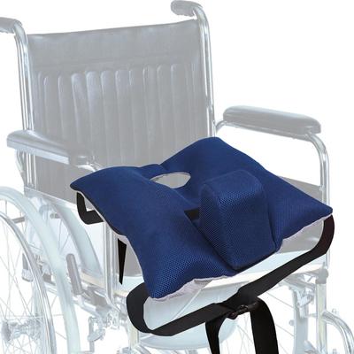 Almofada antiderrapante para cadeiras de rodas, almofada ergonômica para cadeira, escara com almofada de capa lavável