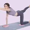 2 Stück Tragbare Stoßdämpfende Stützmatte Weiches Ellbogenkissen Yoga Kniematte Yoga Zubehör
