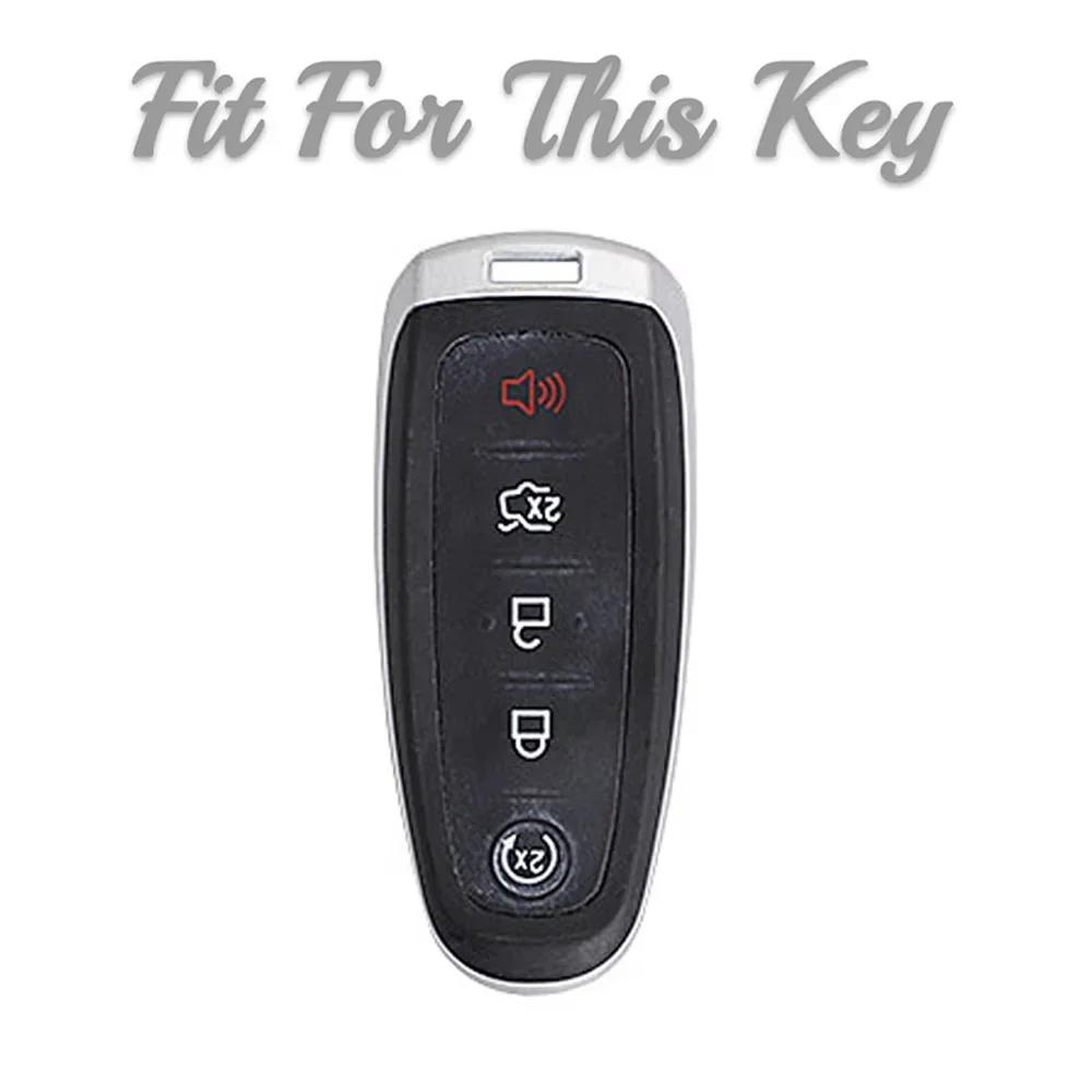 Autoaufkleber Autoaufkleber 2025 Heißes Auto Schlüsselanhänger Hülle Schale Für Ford Escape 2013 2014 2015 2016 2017 2018 2019 Escort Edge Taurus