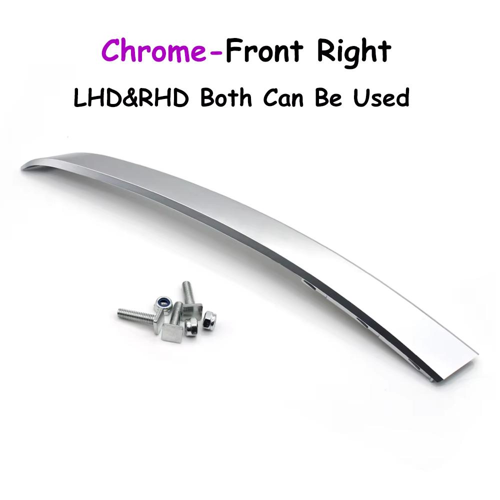 E60 E61 1PCS/2PCS Car Interior Front Rear Door Left Right Door Handle Trim Cover Replacement For BMW 5 Series M5 2004-2006