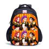 Cartoon Printing Casual Shoulder Bag Junior High School Students Large Capacity Backpacks