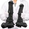6 dimensioni gigante dildo morbido silicone cavallo cavallo animale dildo pene finto giocattoli del sesso grosso cazzo nero per le donne