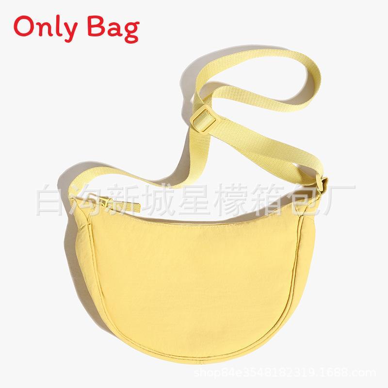 Piccola Borsa a Tracolla in Tessuto Oxford per Donna con Chiusura a Zip e Tasca per Carte per Uso Quotidiano