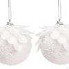 2 Pieces/3 Pieces Ball Decor Door Gadgets Wreath Pendants Foam Tree Hanging Balls for Party Wedding