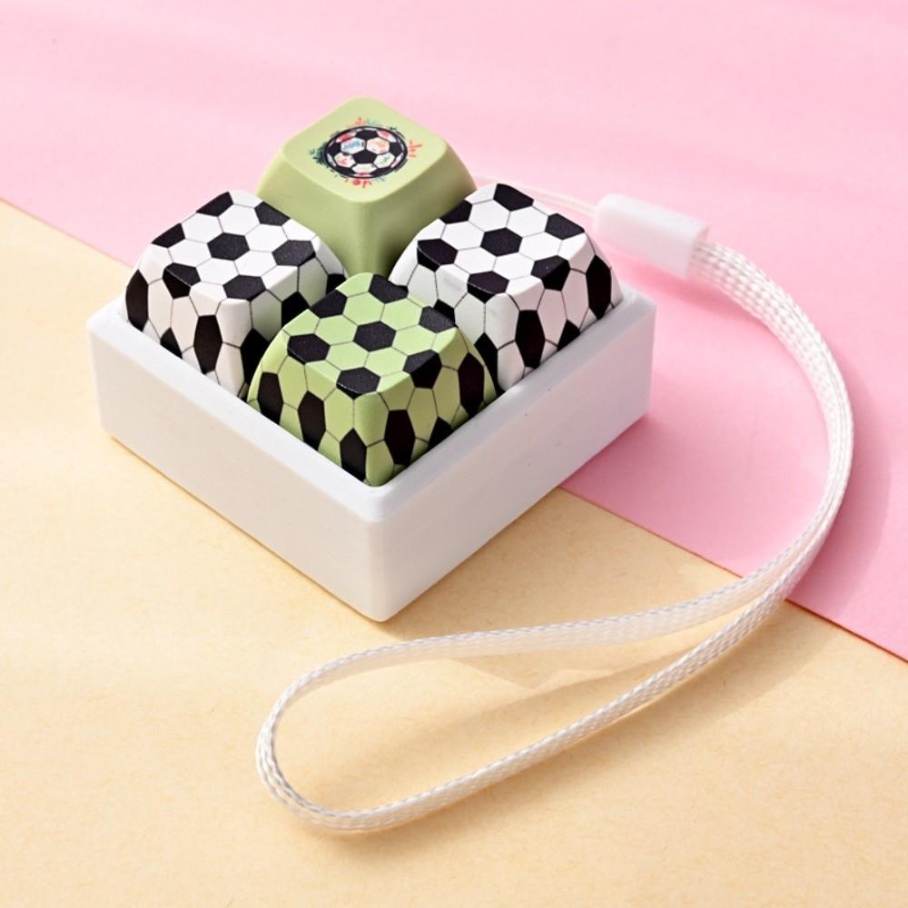 Anxiety Relief Football Keyboard Fidget Toy Clicky Button Fidget Clicker for Adults