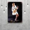 Candy Dulfer Metal Signs Wall Decor Vintage Tin Signs Captain Metal Poster Decor for Bar Pub Club Wall Decoration