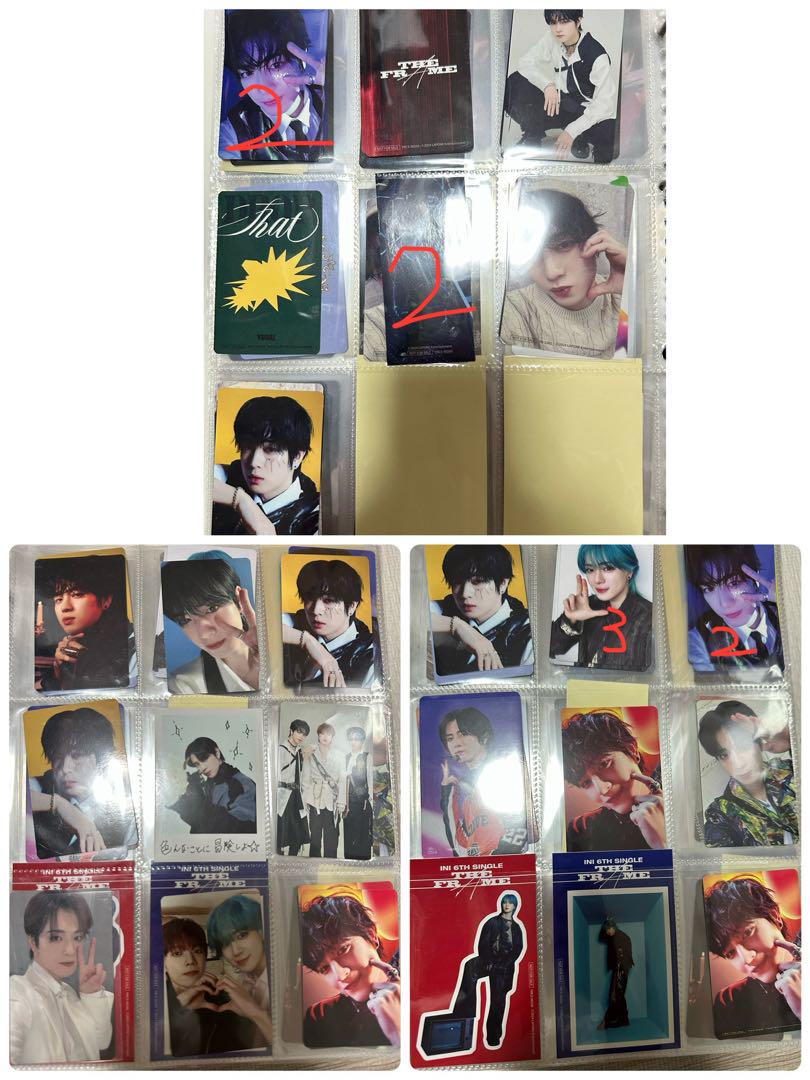 

[USED] Sold separately INI Yudai Sano trading card badge