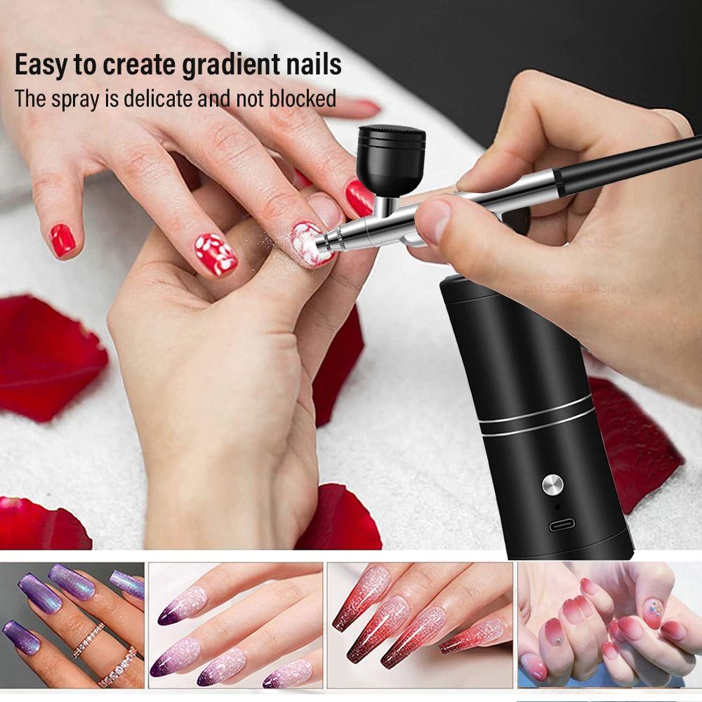 Electric Air Brush 160kpa Nails Art Tool New Cake Painting Craft for Painting Wireless