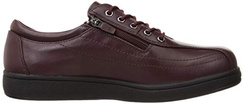 Asahi Top Dry Women's Waterproof Gore-Tex Rain Sneakers (Model TDY-7302), Burgundy, Size 25.0 Cm, 3E