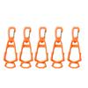 Multipurpose Clip Hook for Outdoor Organization Plastic Clamps with Nonslip Grip for Camping Hiking Accessories