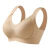 Seamless Soft Support Lace Lifting Bra Comfortable and Push-up Jelly-like Cup Bra