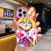 Sakura Uta Cure Idol Jelly Doppelschicht Rosa Handyhülle für iPhone 17 16 15 14 13 12 11 Air Pro Max Plus Schutz