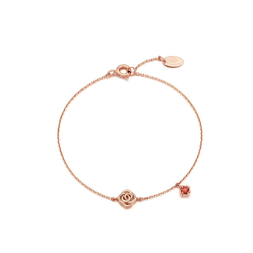 [Exclusive Package][Rosemont] Silver Bracelet (January Birthstone) Rc0341