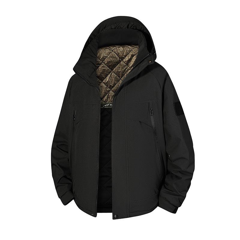 Graphen-integrierte Baumwolle Outdoor-Steppjacke winddicht wasserdicht und Kältejacke Paar lässige Steppjacke verdickte Steppjacke