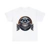 Unisex Adult T Shirt Retro Style Smiley Face Art Death Metal Streetwear Horror