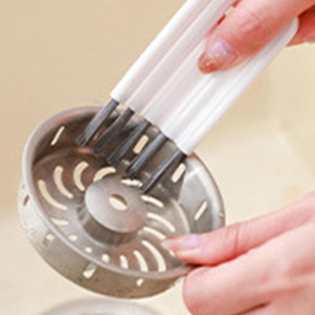 Baby Bottle Brush, Cleaning Supplies Nylon Durable Portable Cup Brushes for Keyboards Lid