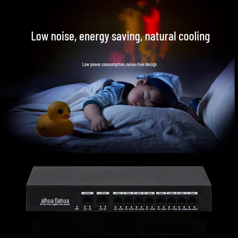 Dahua Full Gigabit PoE Switch CN Plug (adapter Included)