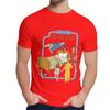 Alta qualidade diabos ocultos satanismo exorcismo t camisa vamos chamar o exorcista camiseta moda