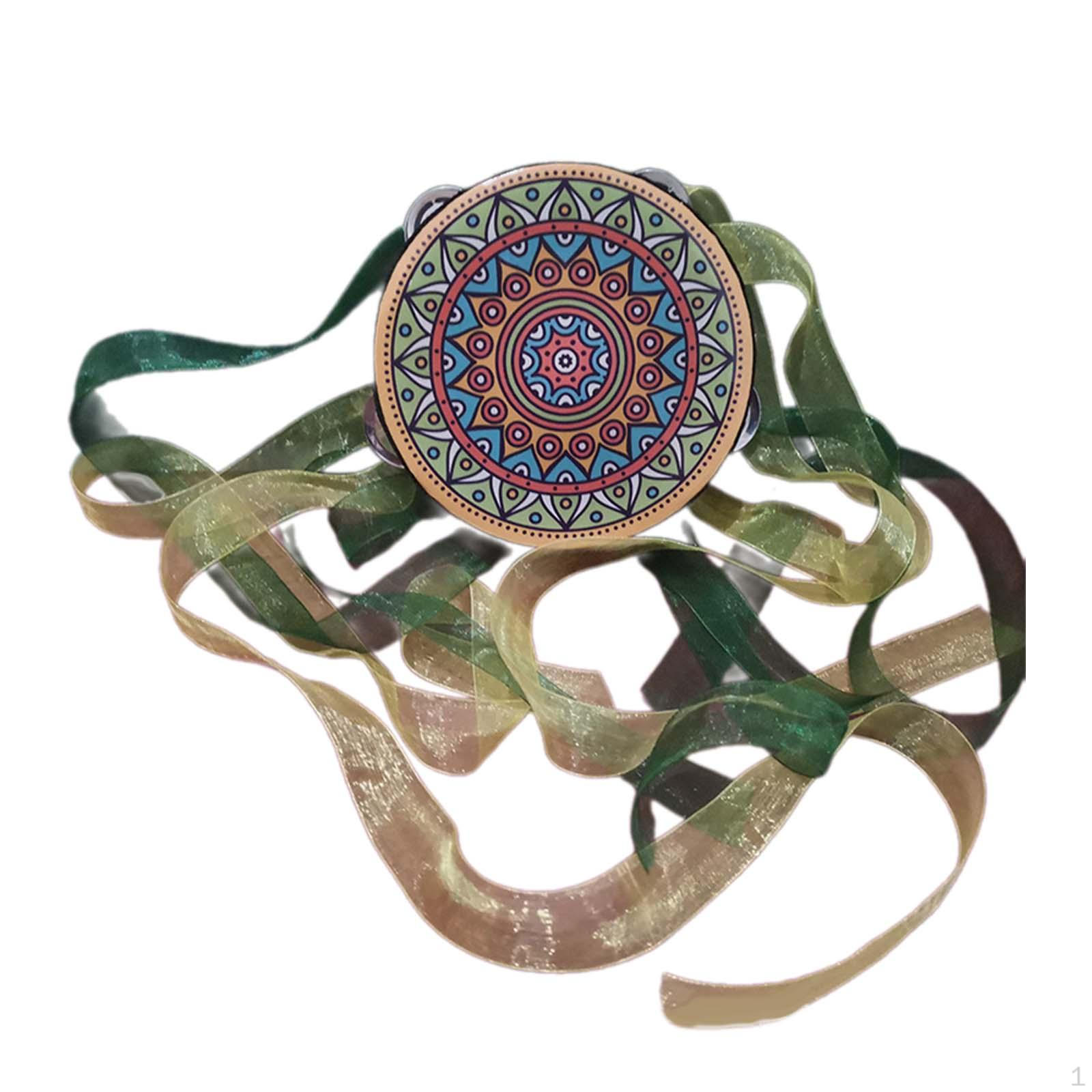 6-inch Hand Drum for Children s Musical Creativity зелёный