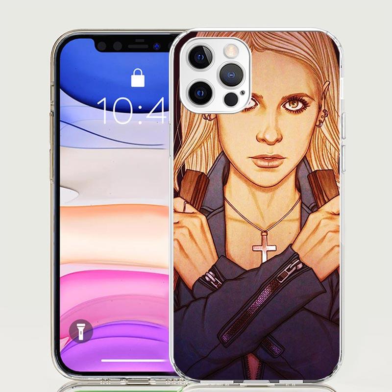 The Vampire Slayer Buffy Phone Case For iPhone 17 Air 16 15 Plus 11 14 Pro Max 13 Mini 12 7 8 + SE Pattern Art Customized Cover