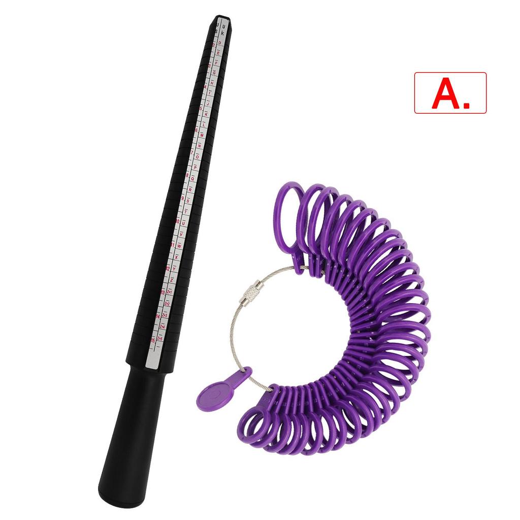 Ring Measuring Circle UK Size Ring Stick Ring Finger Size Inch Ring Circle Measuring Tool For DIY Rings Jewelry Making