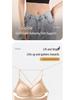 Seamless Wireless Jelly Bra with Breathable Thin Straps for Women's Back Support