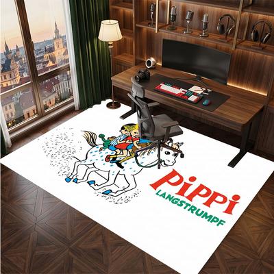 Dywan Pippi Pończoszanka Miękki Gruba Antypoślizgowa Wykładzina Podłogowa do Sypialni Salonu Wystrój Domu
