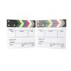 Prop Photography Prop Regisseur Board Acrylic Video Film Clapboard Regisseur Scene Clapperboard  TV