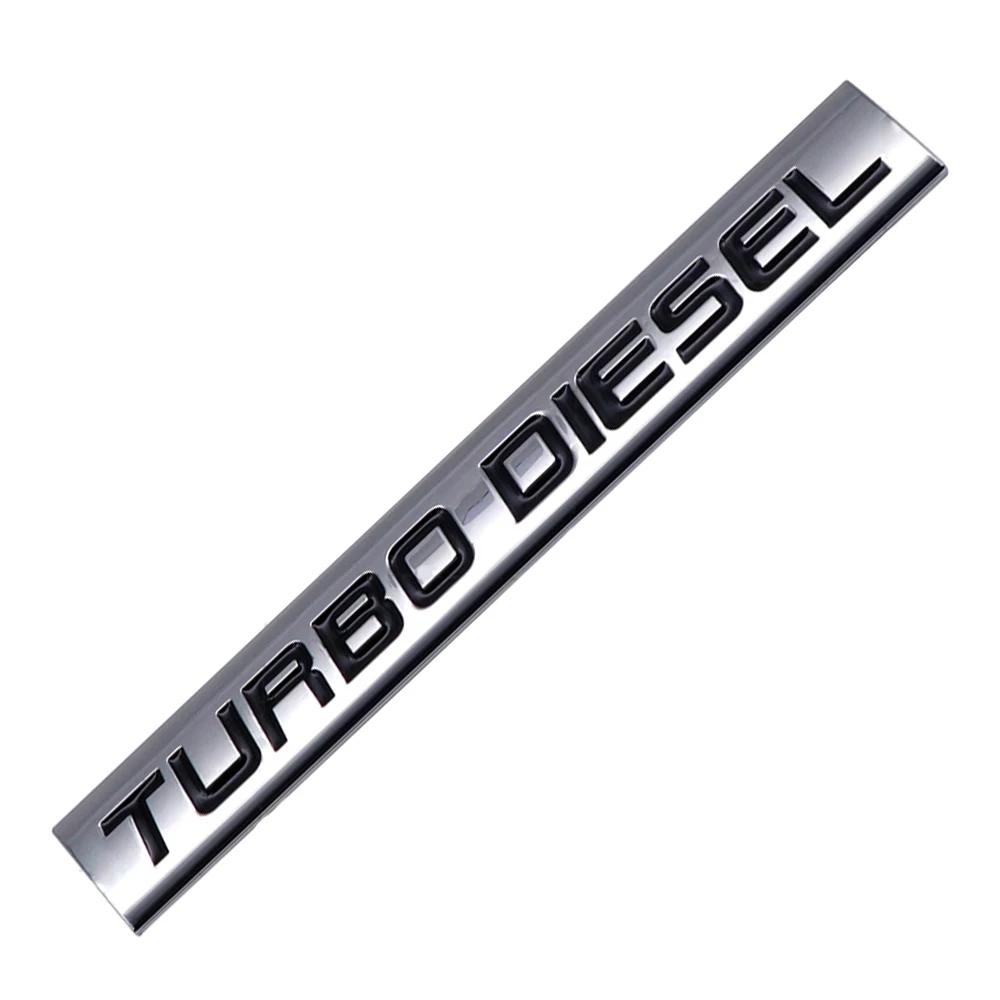 Car Body Side Sticker Rear Decal Badge Turbodeisel Logo for VW Infiniti Chevrolet Land Rover JEEP MINI Lexus Honda Subaru Toyota