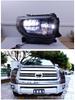 Full LED Headlight Assembly with Sequential Turn Signal for 2014-2018 Toyota Tundra