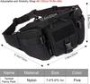 New Outdoor Waist Bag Men Waterproof Molle Camouflage Hunting Hiking Climbing Fishing Nylon Belt Pack Combat Chest Bags
