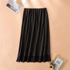 Spitzen-Unterrock Blendschutz Basic-Unterrock Mode Halber Unterrock Kleid Unterrock Damen
