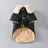 Fur Lining Fur Jacket Windproof Feature Warm Pet Clothes Warm Pet Winter Coat  Winter