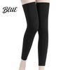 Cold Weather Leg Warmers Soft Knee for Protection Breathable Cotton Sleeves Anti Knitted Protectors Slip Warmers Elastic Thermal Pads Autumn Winter