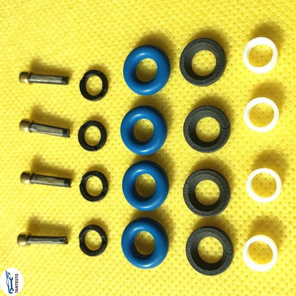 4 Sets of GDI Fuel Injector Repair Kit Gasket