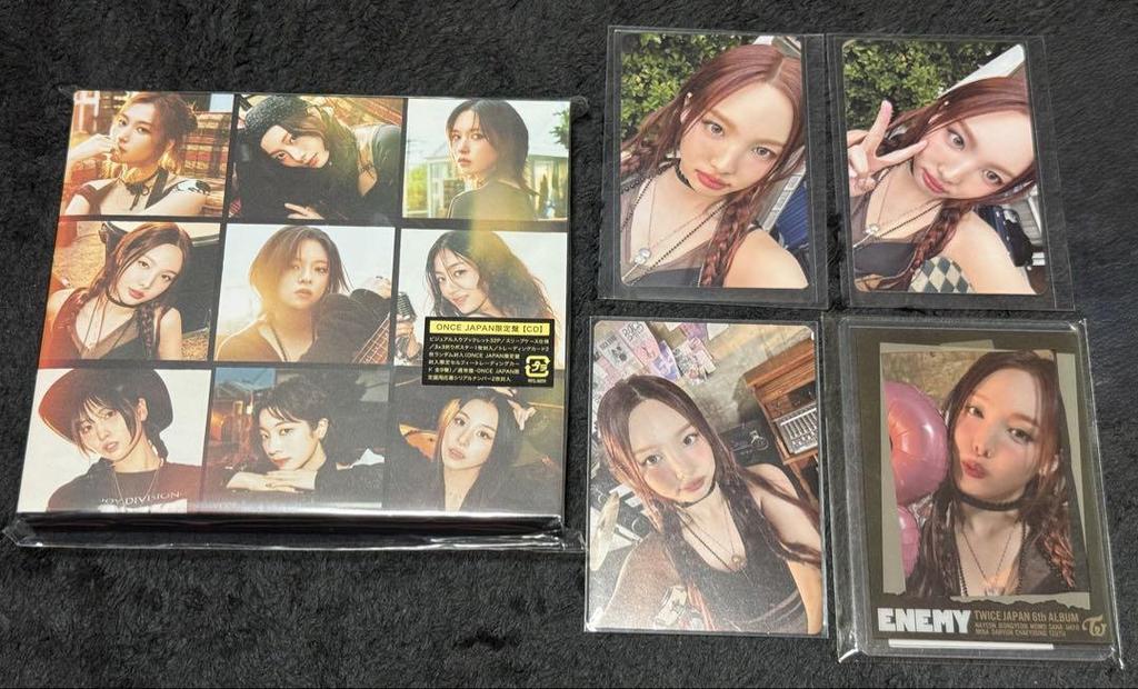 [USED] TWICE JAPAN 6th ALBUM ENEMY One Japan Edition No missing songs