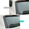 2PCS For Volkswagen VW Tiguan MK2 2017- Rear Window Deflector Splitter Side Spoiler Canards Apron Sticker Car