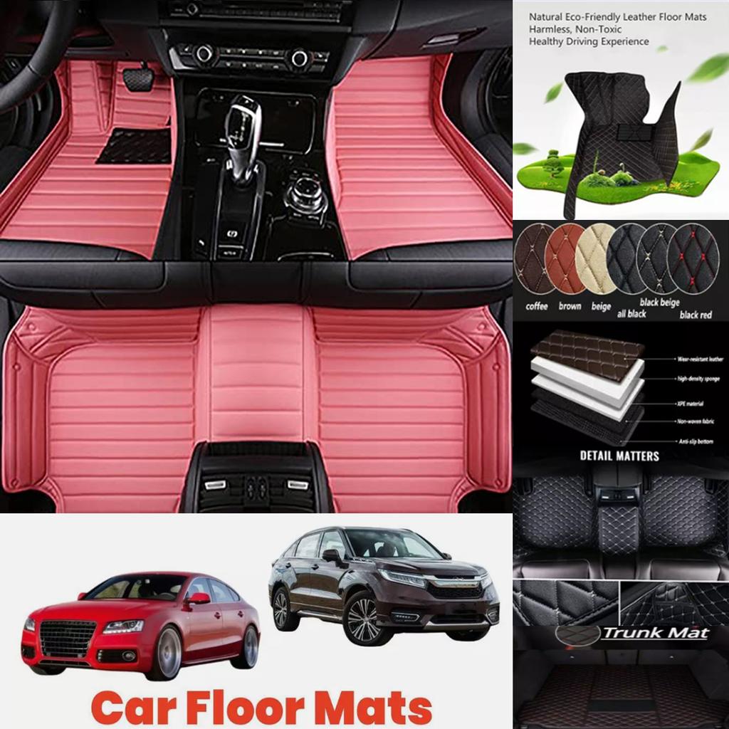 5D leather waterproof Custom Car Floor Mats For Nissan ARIYA 2020-2026 Years Auto Carpets Foot Coche Accessorie liners