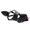 Warmtrees SM Dog Leather Hentai SM Dog Slave Party Couples Blindfold Full Head Restraint Breathable Popular for SM Fetish Black Mask, Mask,