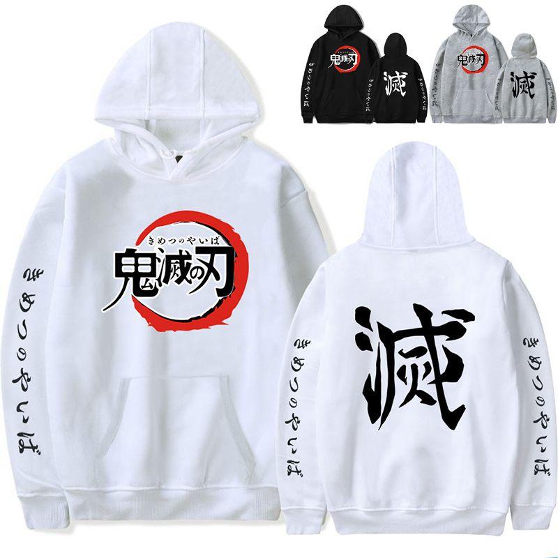 Slayerkimetsu Demon No Yaiba Hoodie Anime Cosplay Coat Sweatshirt Tops Pullover