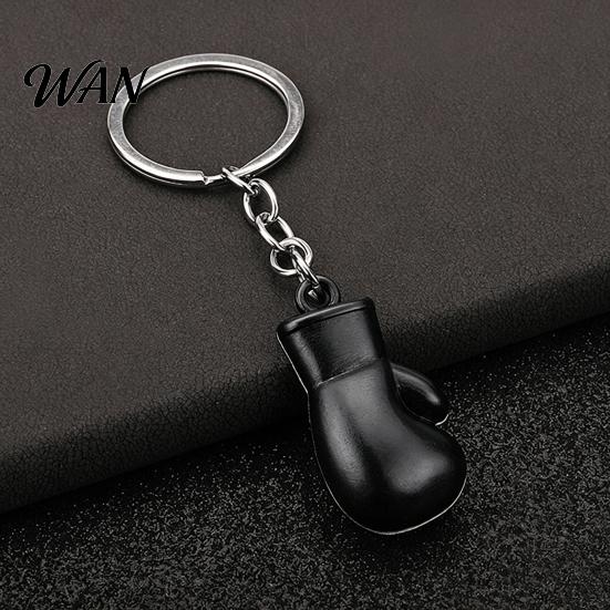Boxing Glove Keychain Gloves Keychain, Mini Cute Sports Key Chain, Sport Retro Holder Ring Pendant, Bag Backpack Decor for Men Women Party Gifts