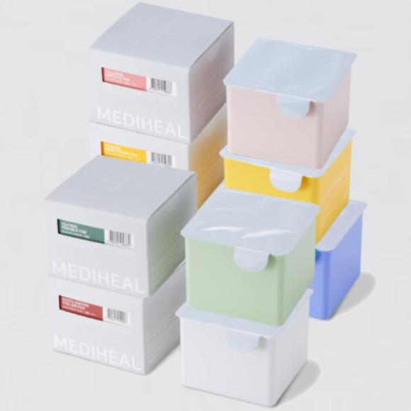 Mediheal 7 Arten von Tonerpads 100 Blatt und Nachfüllung (20 Optionen)