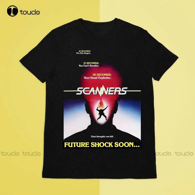 Scanners TShirt Scanner Shirt Retro Horror Movie Horror Night Horror Movie Night Classic Movie Retro Print Custom Gift
