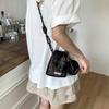 Summer Girls Small Clear Shoulder Bag With Zipper Closure For Daily Use