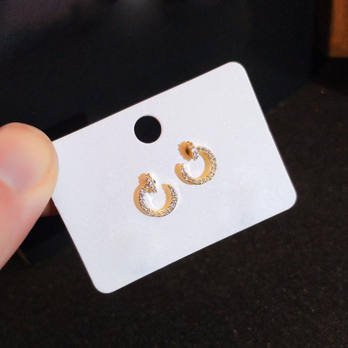 Small Stud Earrings Temperament Trendy Earrings Student Earrings