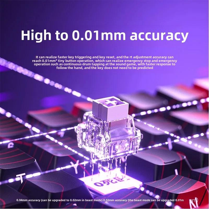 Aula Win60He Magnetic Switch Keyboard Wired Win 60 HE Mechanical Keyboard Esports Gamer Win68 Keyboards Custom Win60 He Gifts