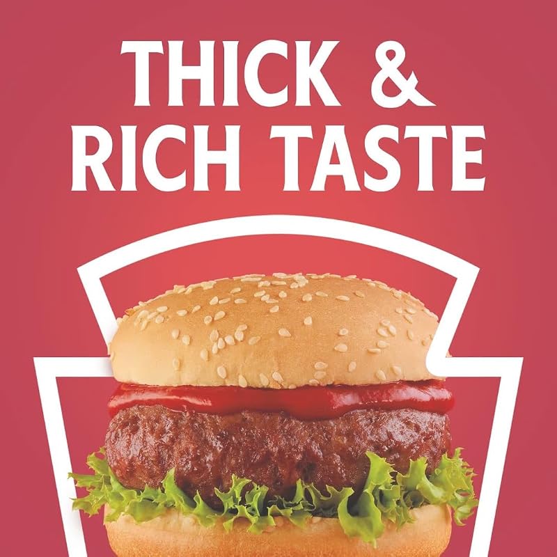 Heinz Tomato Ketchup, Upside-Down Bottle, 460g x 1 bottle