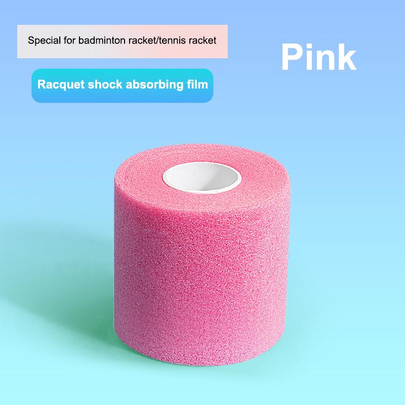 1/2 Rolls Anti-Slip Tennis Badminton Grip Tape Athletic Sponge Pre Wrap Tape Racket Grip Priming Cushioning Tape