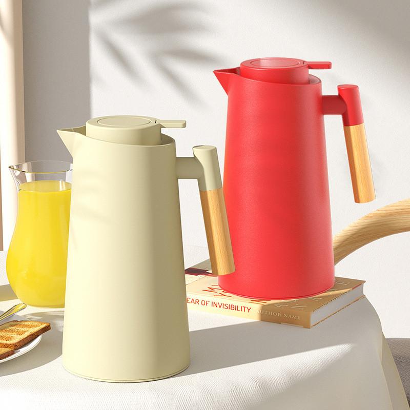 Large Capacity Insulated Water Bottle With Glass Inner For Home Use And Hot Beverage Storage